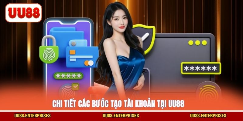 Chi tiết các bước tạo tài khoản tại UU88