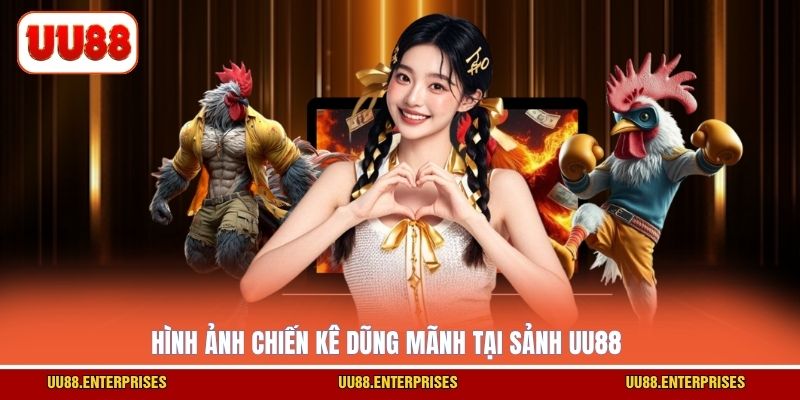 Hình ảnh chiến kê dũng mãnh tại sảnh UU88
